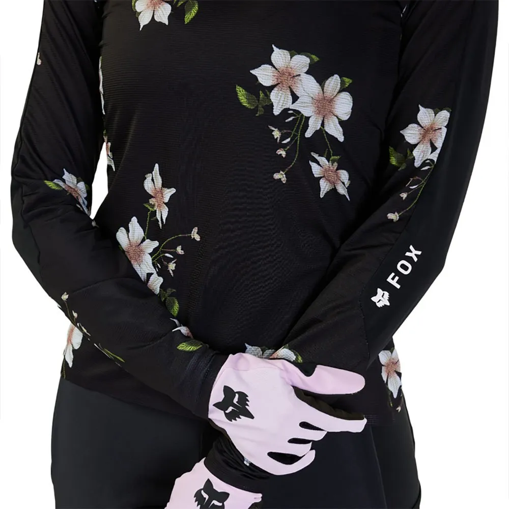 FOX Flexair Ascent Dogwood Langarmet T-skjorte, Black, XS FOX Flexair Ascent Dogwood Langarmet T-skjorte, Black, XS