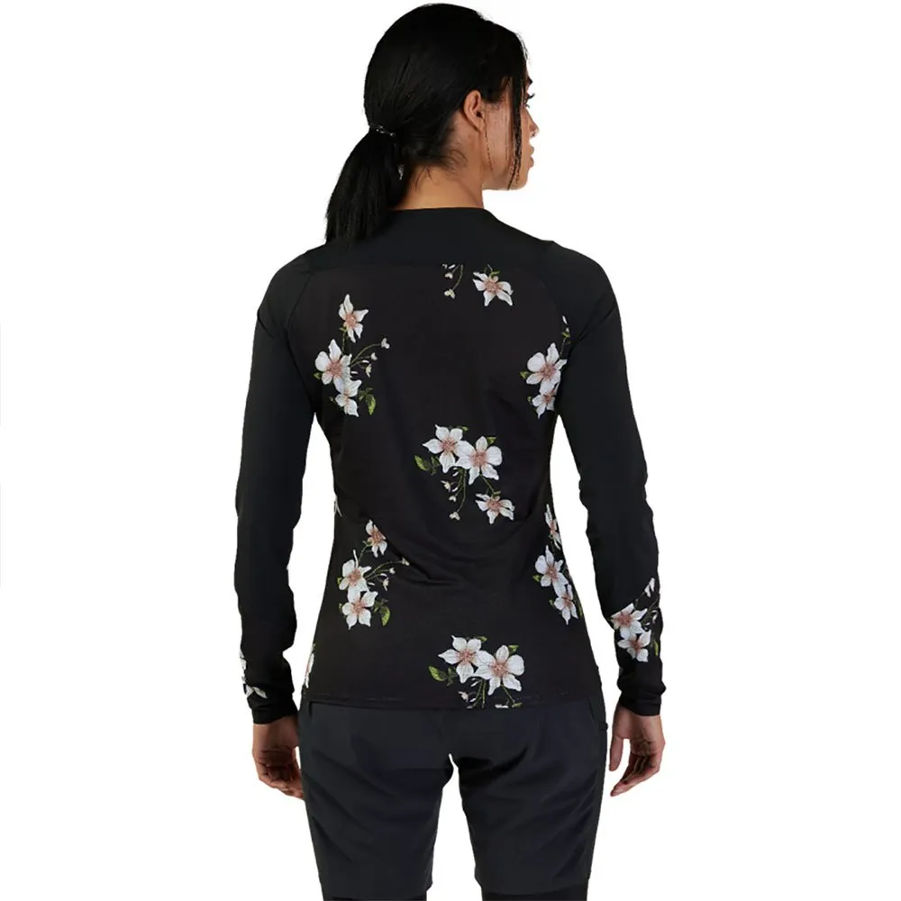 FOX Flexair Ascent Dogwood Langarmet T-skjorte, Black, XS FOX Flexair Ascent Dogwood Langarmet T-skjorte, Black, XS