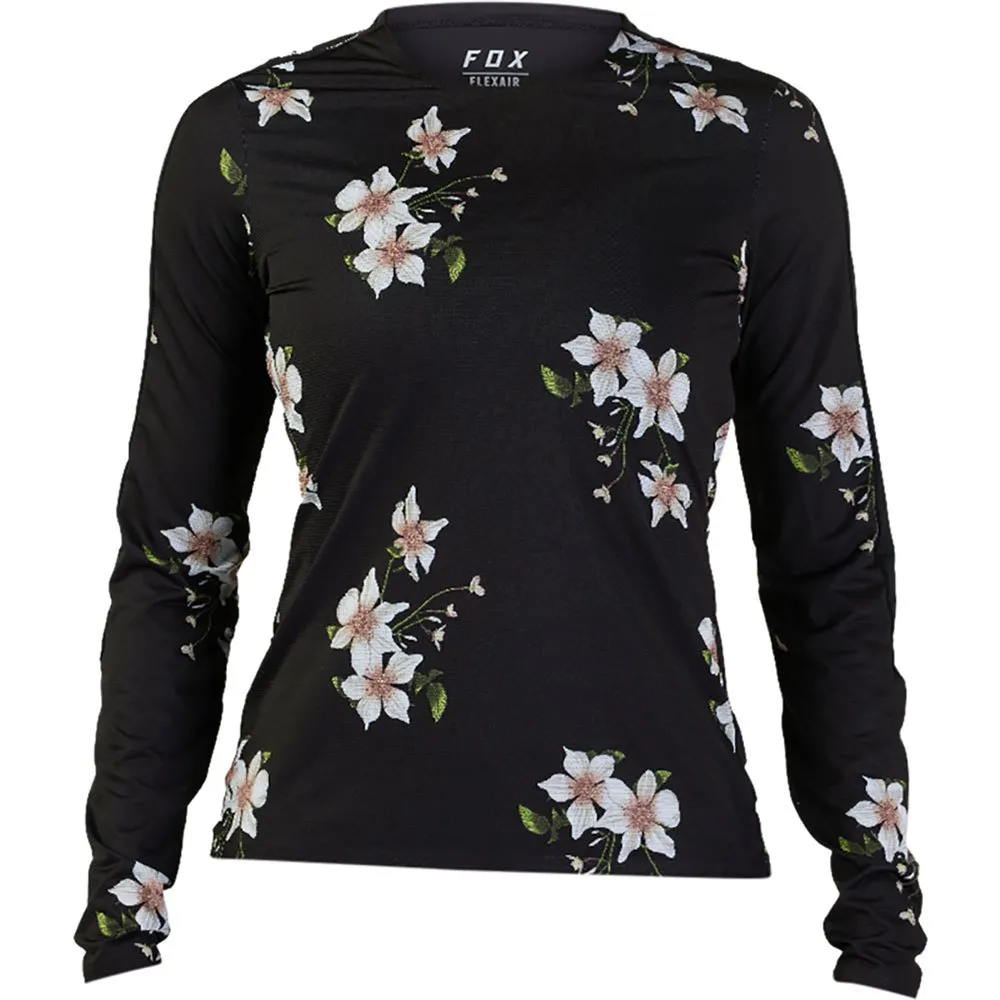 FOX Flexair Ascent Dogwood Langarmet T-skjorte, Black, XS FOX Flexair Ascent Dogwood Langarmet T-skjorte, Black, XS