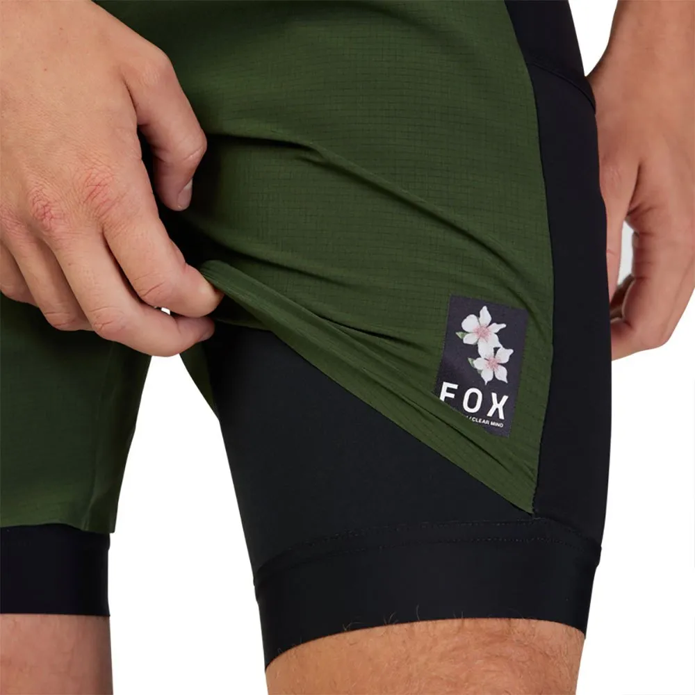 FOX Flexair Ascent Dogwood Sykkelshorts, Dark sage FOX Flexair Ascent Dogwood Sykkelshorts, Dark sage