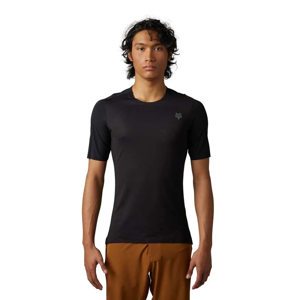 FOX Flexair Ascent Kort Ermet Trøye, Black, S
