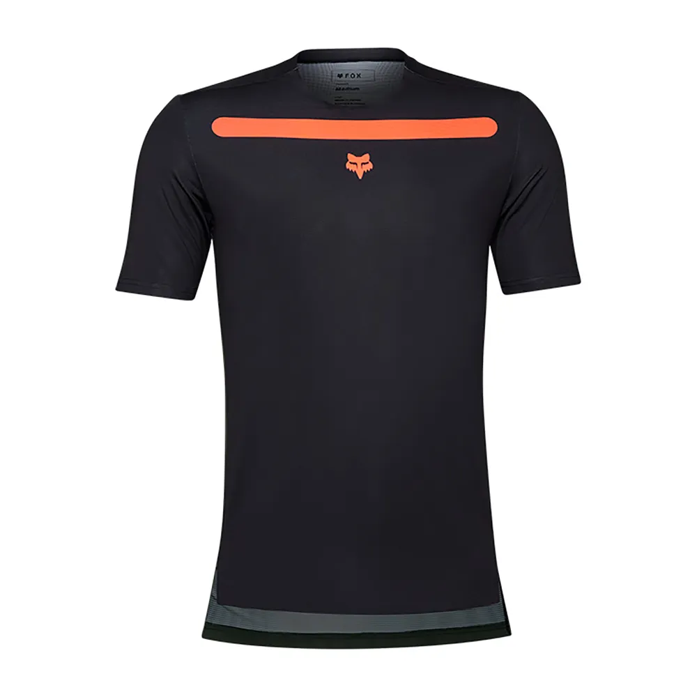 FOX Flexair Aviation Langarmet Enduro-sykkeltrøye, Graphite, M FOX Flexair Aviation Langarmet Enduro-sykkeltrøye, Graphite, M