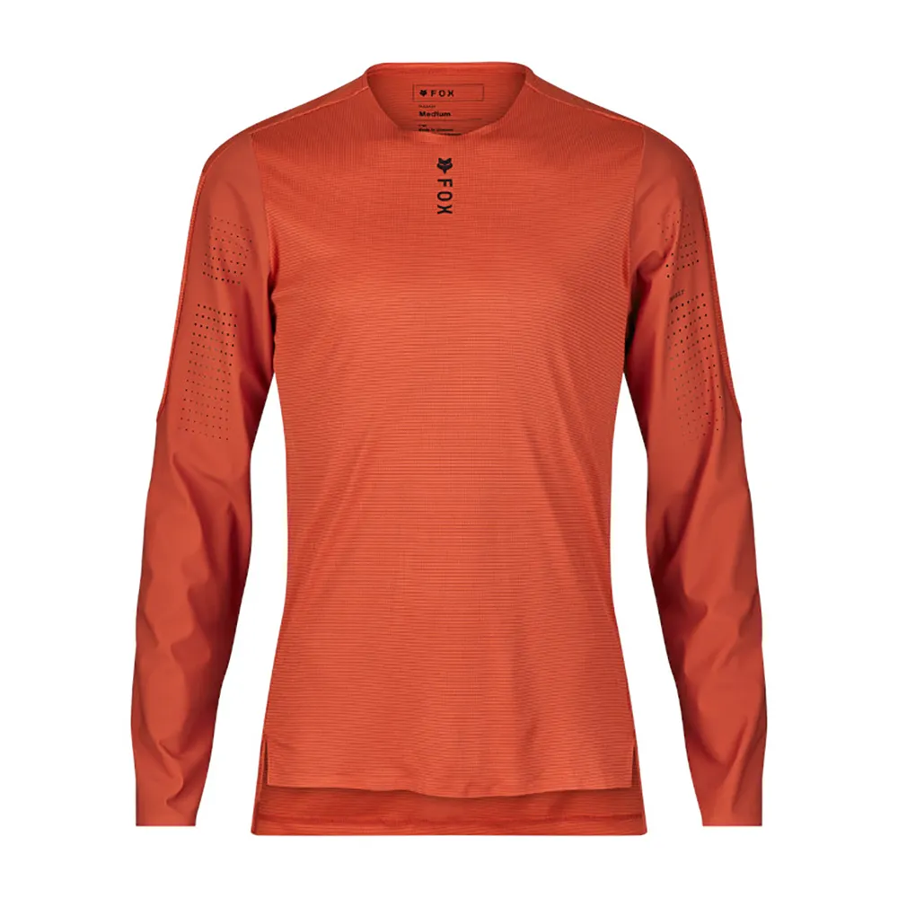 FOX Flexair Pro 35884 Langarmet Enduro-sykkeltrøye, Atomic orange, L FOX Flexair Pro 35884 Langarmet Enduro-sykkeltrøye, Atomic orange, L