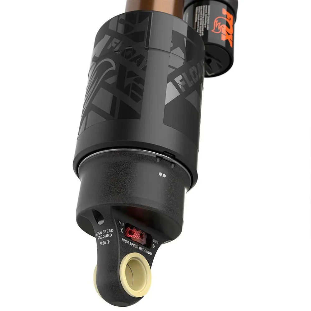 FOX Float X2 Kashima Factory Series 2pos-adj Trunnion Støtdemper, Black, 55mm, 185mm FOX Float X2 Kashima Factory Series 2pos-adj Trunnion Støtdemper, Black, 55mm, 185mm