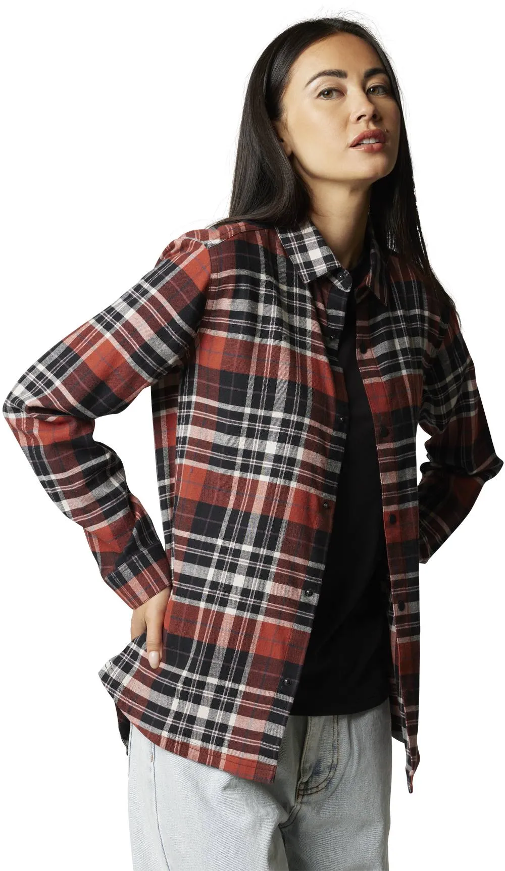 FOX Foxlover Stretch Flannel W