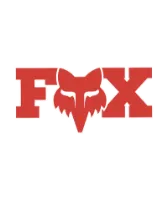 FOX Head klistermerke på 3 tommer