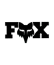 FOX Head Klistremerke 3"