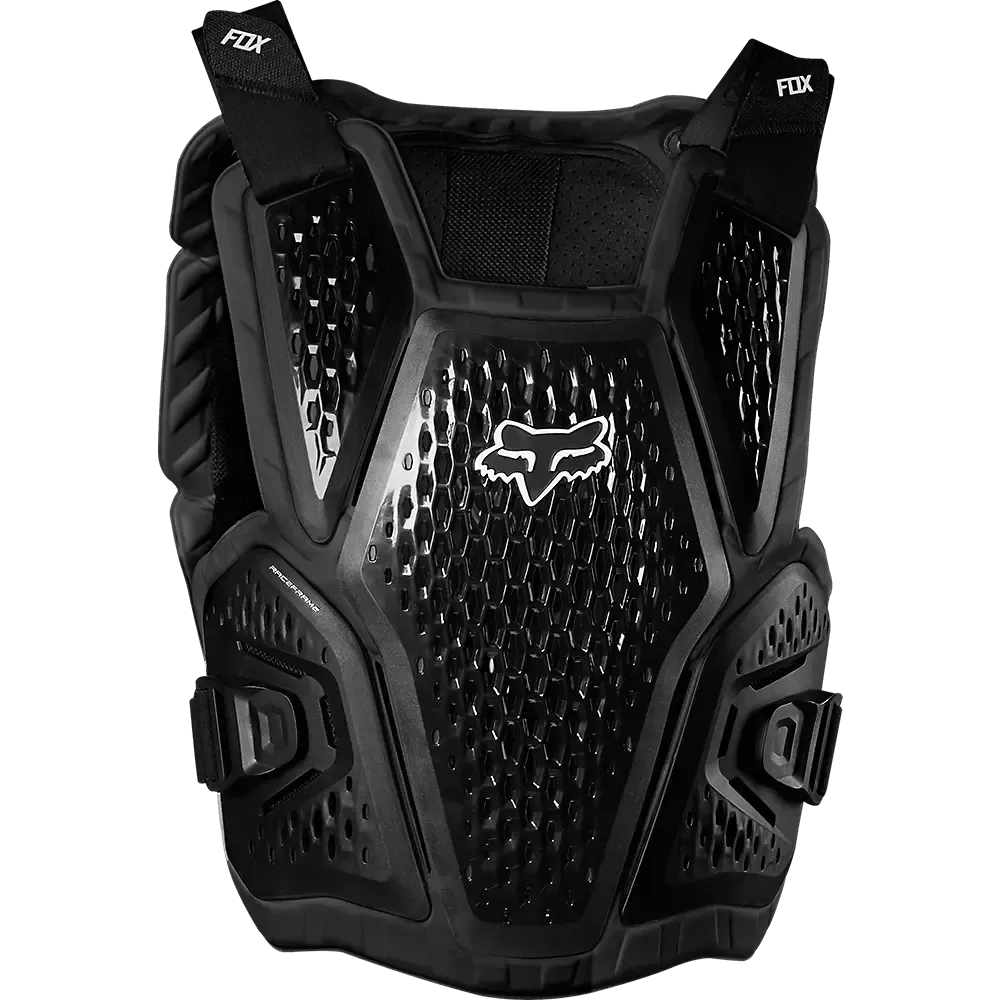 FOX Raceframe Impact Brystplate Svart For Junior, Black FOX Raceframe Impact Brystplate Svart For Junior, Black