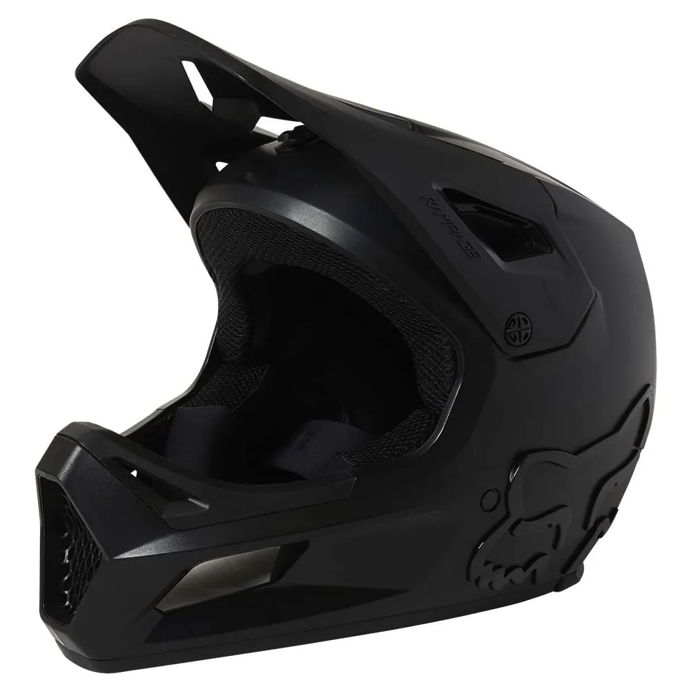 FOX Rampage Mips Junior Utforhjelm Refurbished, Black / black FOX Rampage Mips Junior Utforhjelm Refurbished, Black / black