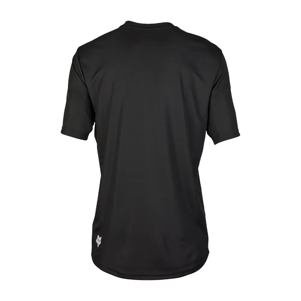 FOX Ranger Moth Kortskjortet Enduro-sykkeltrøye, Black