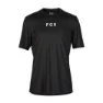 FOX Ranger Moth Kortskjortet Enduro-sykkeltrøye, Black