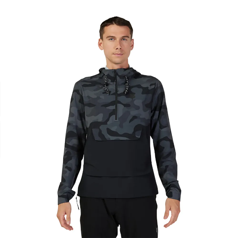 FOX Ranger Wind 31038 Hettegenser, Black camo, S FOX Ranger Wind 31038 Hettegenser, Black camo, S