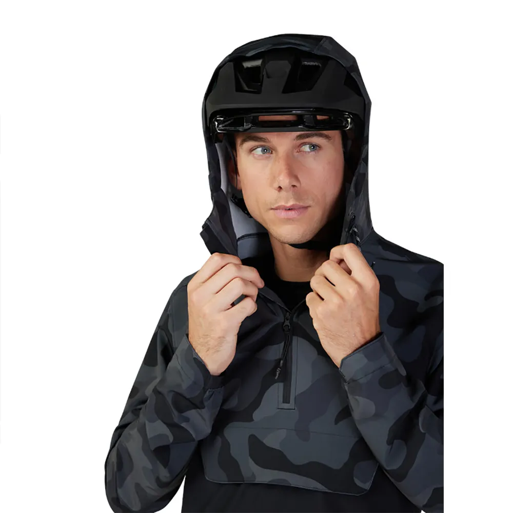 FOX Ranger Wind 31038 Hettegenser, Black camo, S FOX Ranger Wind 31038 Hettegenser, Black camo, S