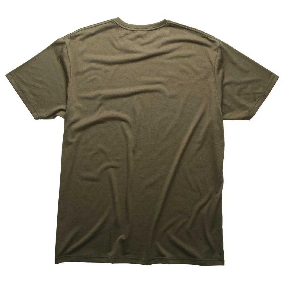 FOX Stacked Kortarmet T-skjorte, Green, M