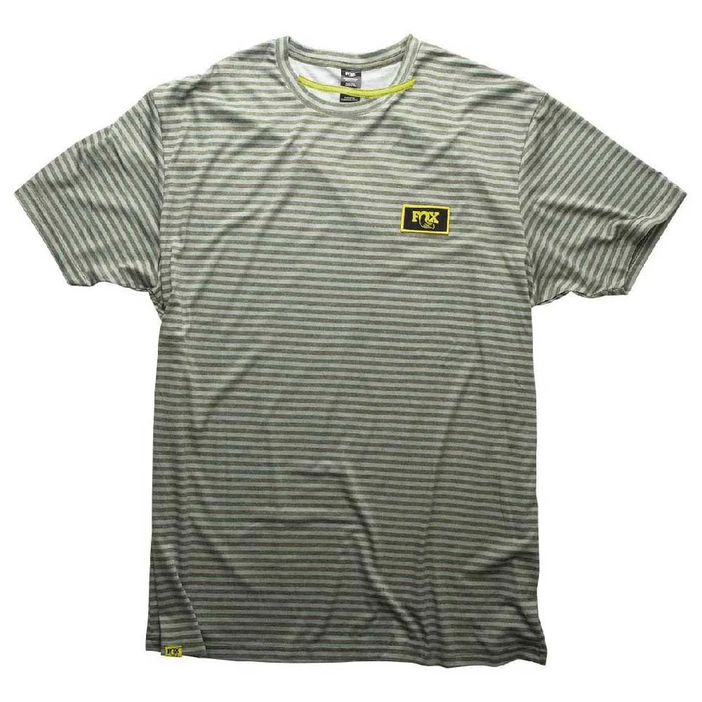 FOX Striped Kortarmet T-skjorte