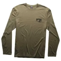 FOX Textured Langarmet T-skjorte