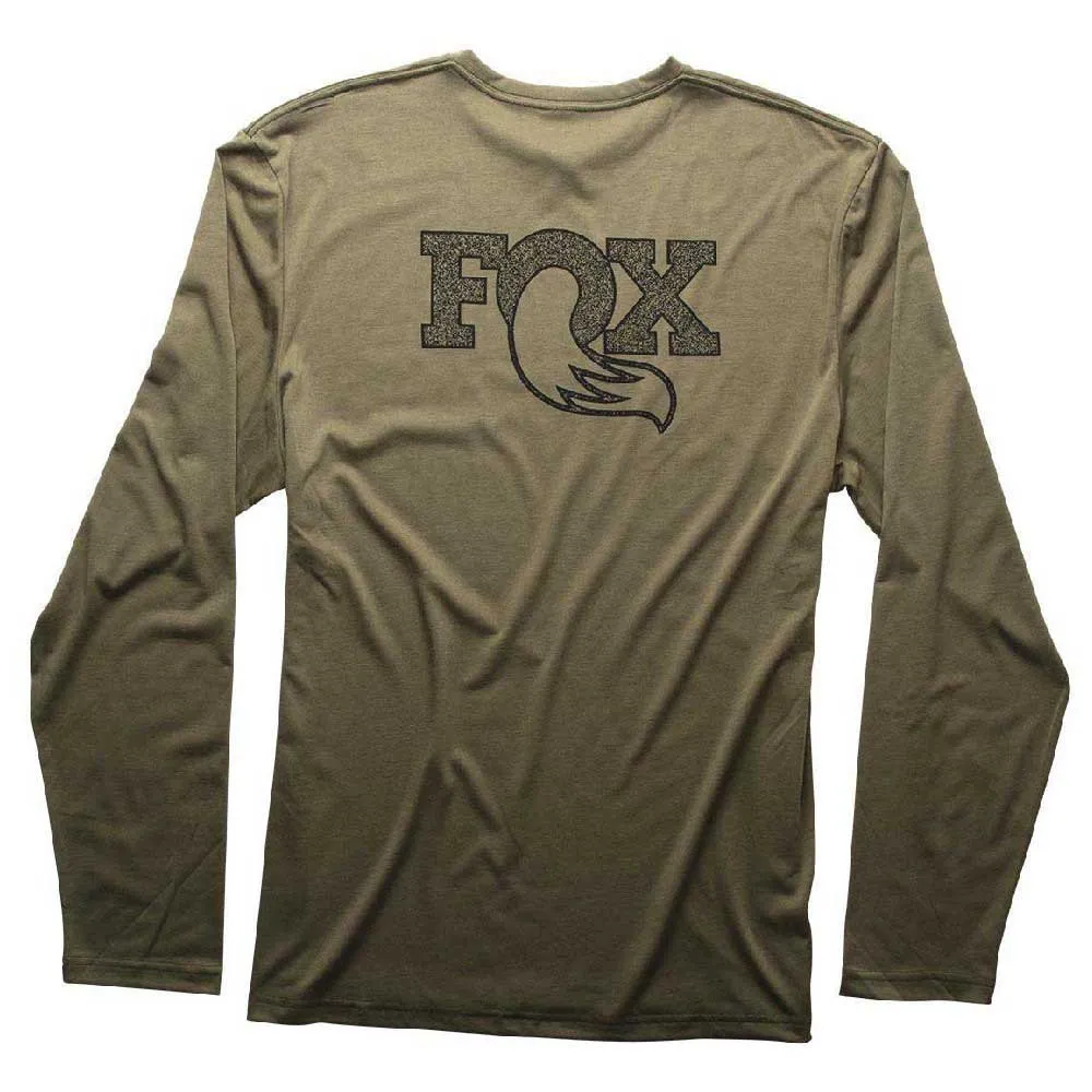 FOX Textured Langarmet T-skjorte