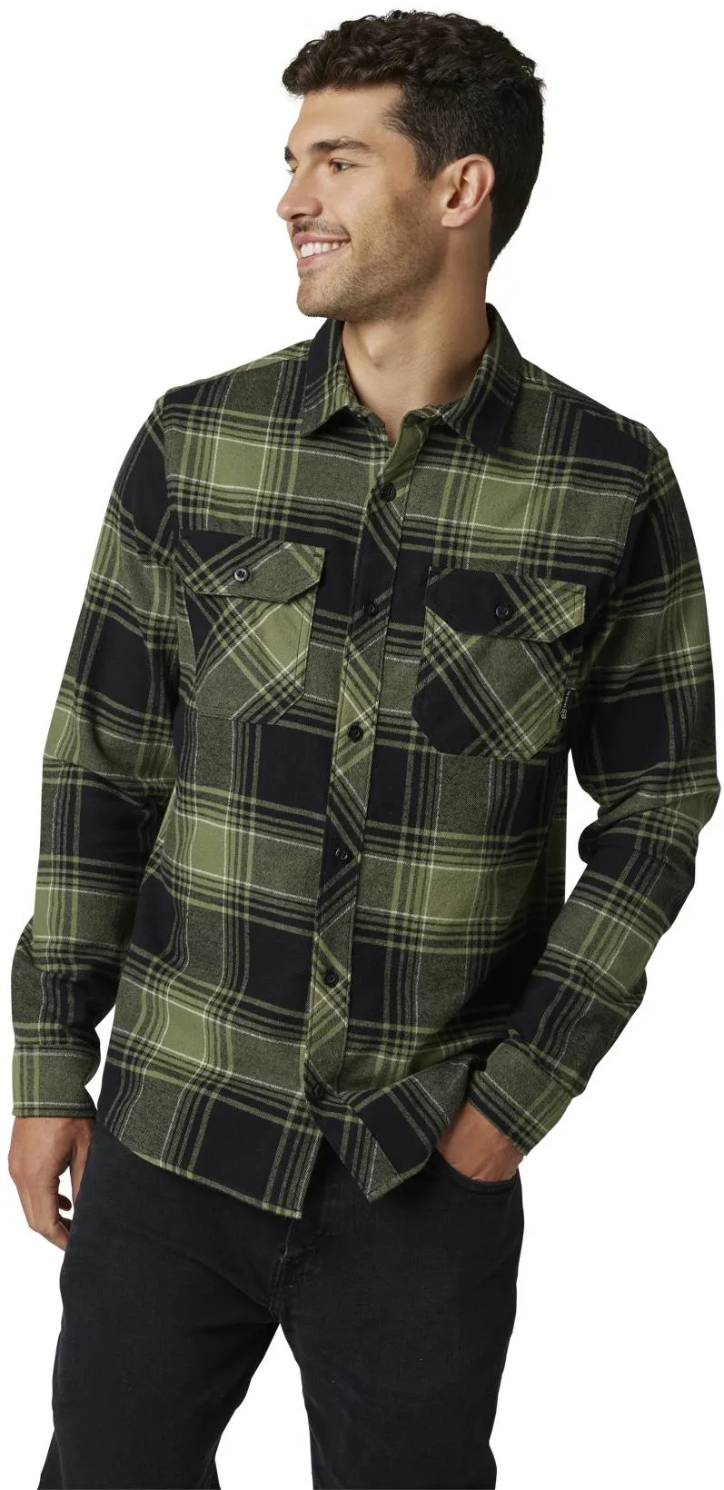 FOX Traildust 2.0 Flannel, Army