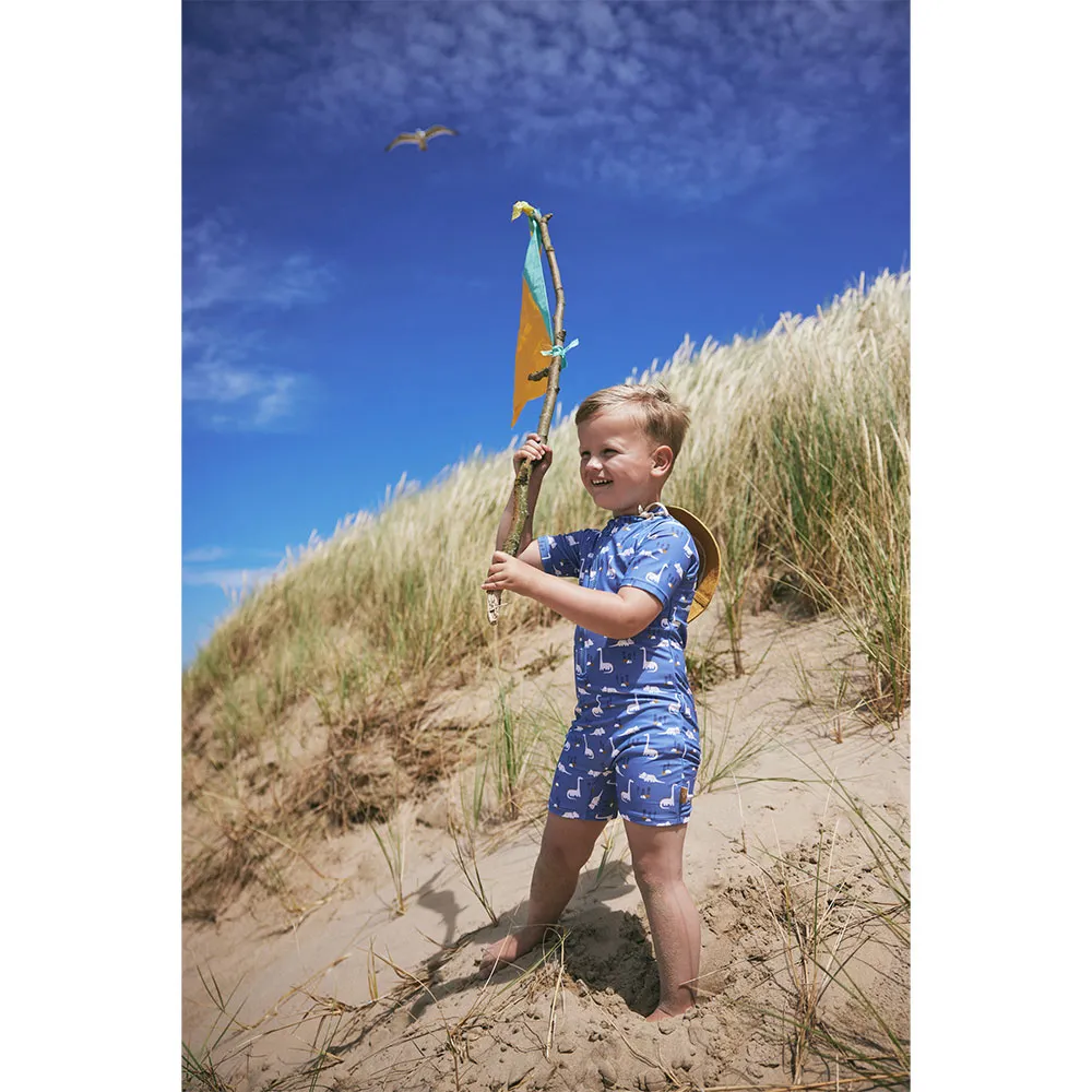 Fresk Dinosaur Anti-uv Badedrakt, Multicolor, 3-6MON