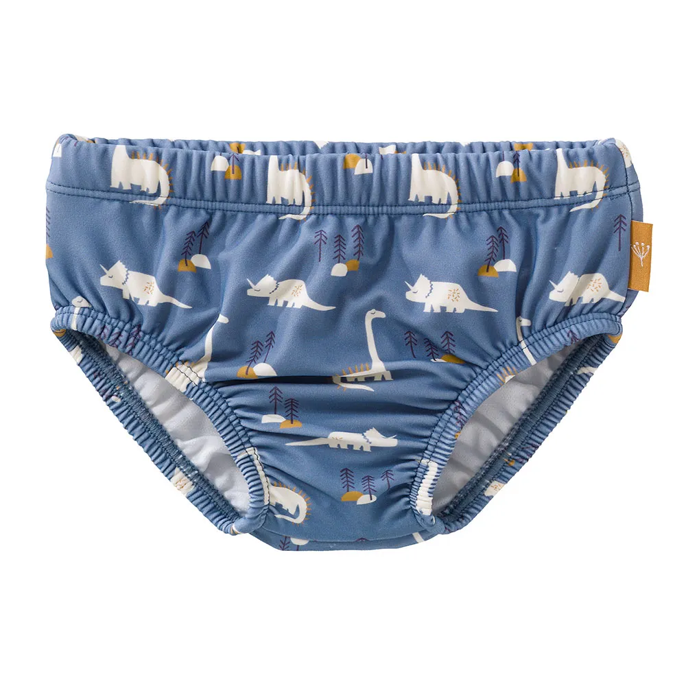 Fresk Dinosaur Badedraktbleie, Multicolor, 3-6MON