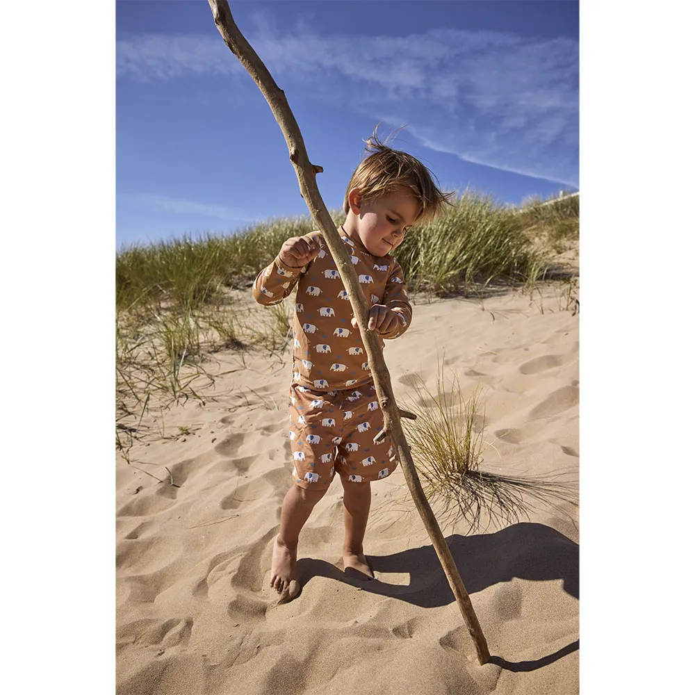 Fresk Elefanter Uv Langermet T-skjorte unisex, Multicolor, 5-6Y Fresk Elefanter Uv Langermet T-skjorte unisex, Multicolor, 5-6Y