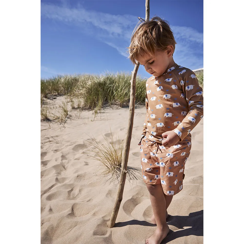 Fresk Elefanter Uv Langermet T-skjorte unisex, Multicolor, 5-6Y Fresk Elefanter Uv Langermet T-skjorte unisex, Multicolor, 5-6Y