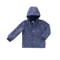 Fresk Indigo Bunny Regnfrakk