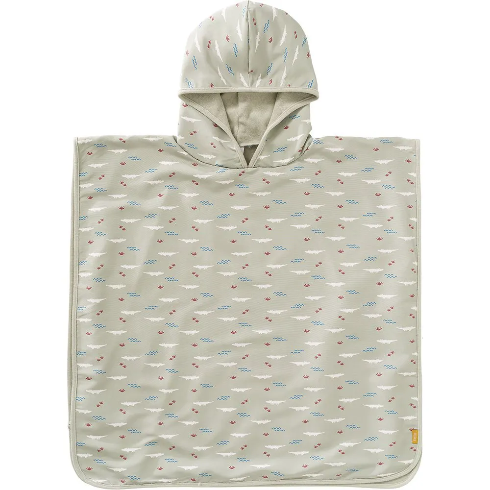 Fresk Krokodilleponcho, Multicolor, One Size Fresk Krokodilleponcho, Multicolor, One Size