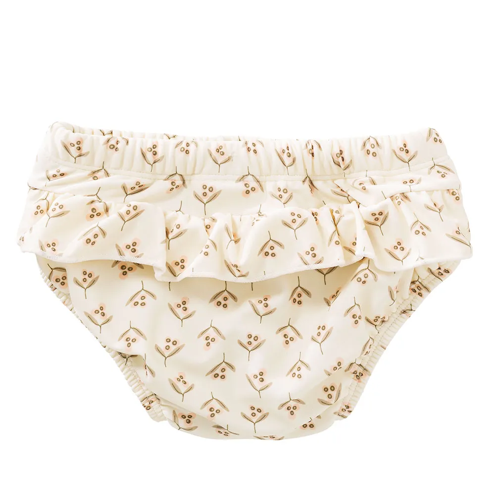 Fresk Olivengrønn Bikinibunn Med Volanger, Multicolor, 3-6MON Fresk Olivengrønn Bikinibunn Med Volanger, Multicolor, 3-6MON