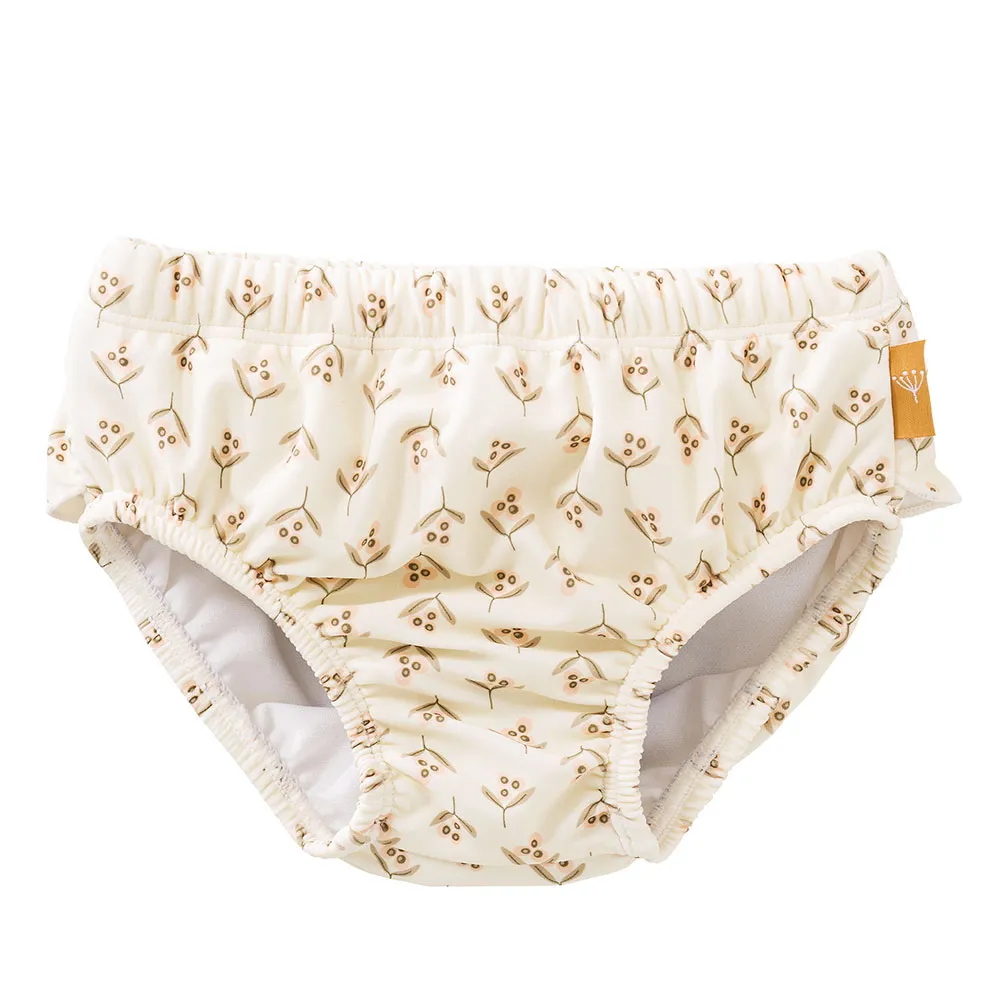 Fresk Olivengrønn Bikinibunn Med Volanger, Multicolor, 3-6MON Fresk Olivengrønn Bikinibunn Med Volanger, Multicolor, 3-6MON
