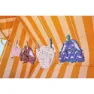 Fresk Olivengrønn Bikinibunn Med Volanger, Multicolor, 3-6MON