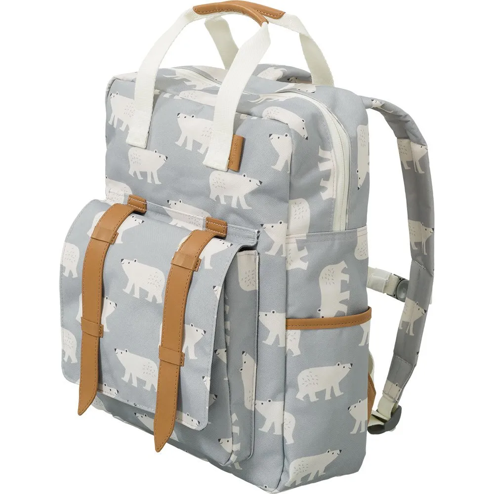 Fresk Polar Bear Ryggsekk, Multicolor