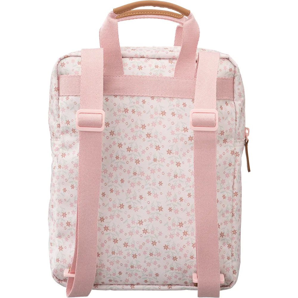 Fresk Ryggsekk Med Små Blomster, Multicolor Fresk Ryggsekk Med Små Blomster, Multicolor