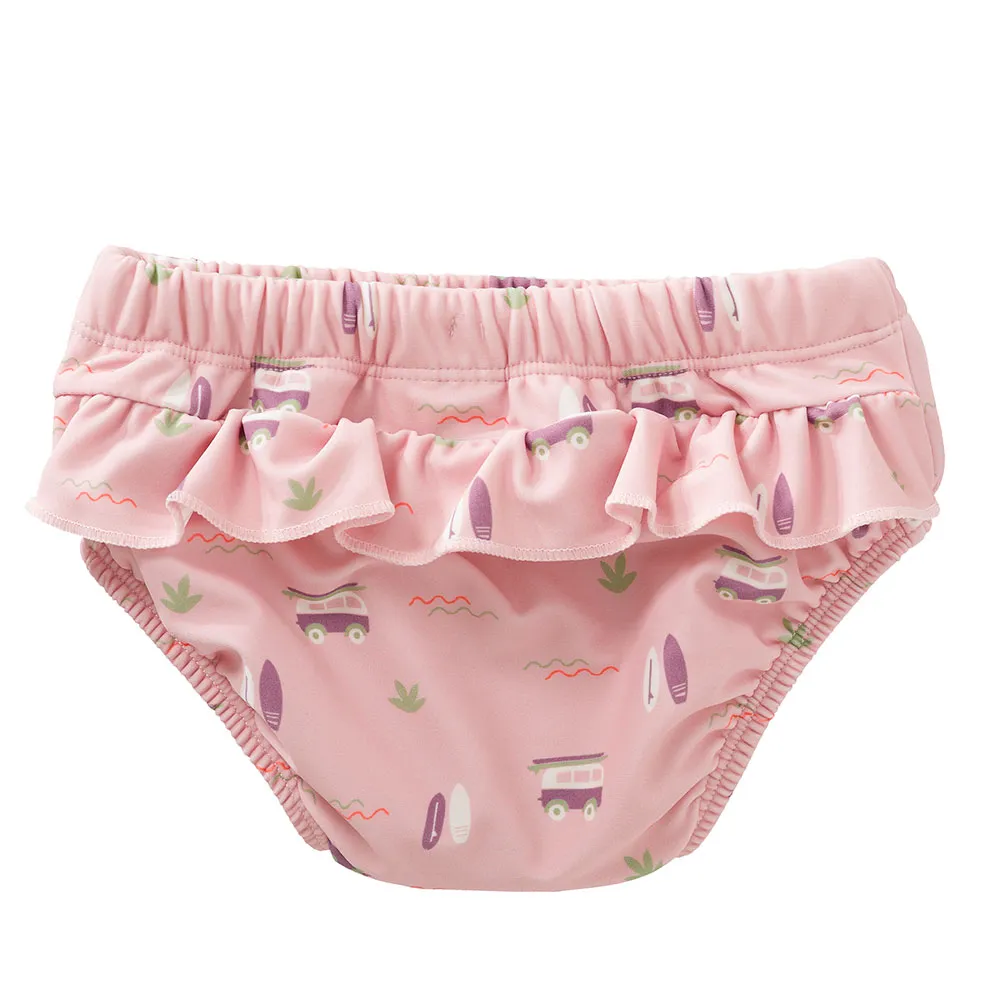 Fresk Surf Rufflet Bleie Bikinibunn, Pink, 3-6MON Fresk Surf Rufflet Bleie Bikinibunn, Pink, 3-6MON