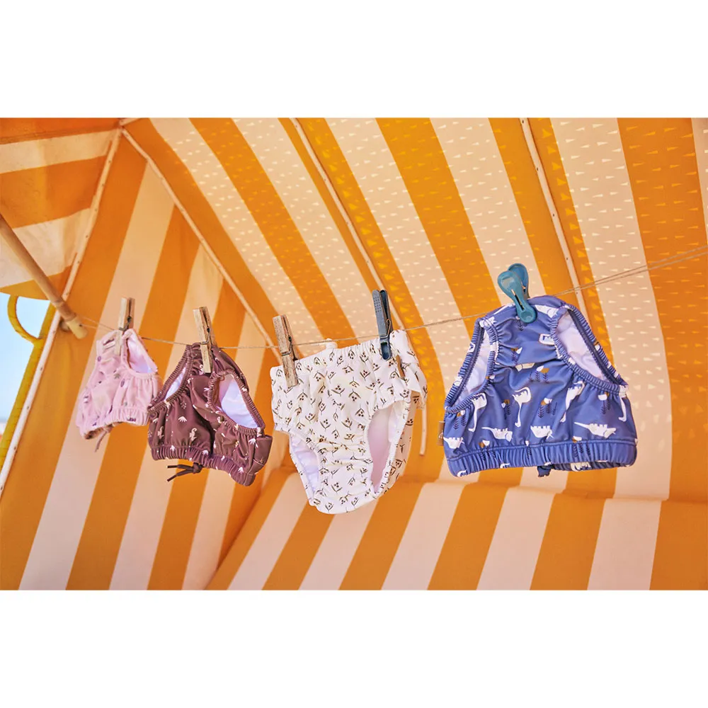 Fresk Surf Rufflet Bleie Bikinibunn, Pink, 3-6MON Fresk Surf Rufflet Bleie Bikinibunn, Pink, 3-6MON