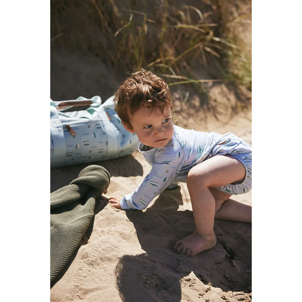 Fresk Surf Uv Langermet T-skjorte unisex, Blue, 5-6Y Fresk Surf Uv Langermet T-skjorte unisex, Blue, 5-6Y