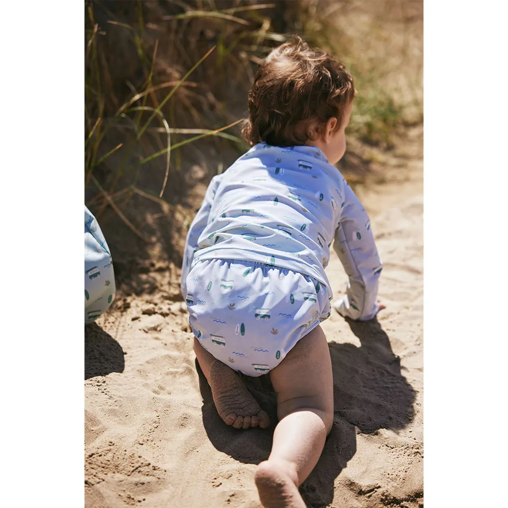 Fresk Surf Uv Langermet T-skjorte unisex, Blue, 5-6Y Fresk Surf Uv Langermet T-skjorte unisex, Blue, 5-6Y