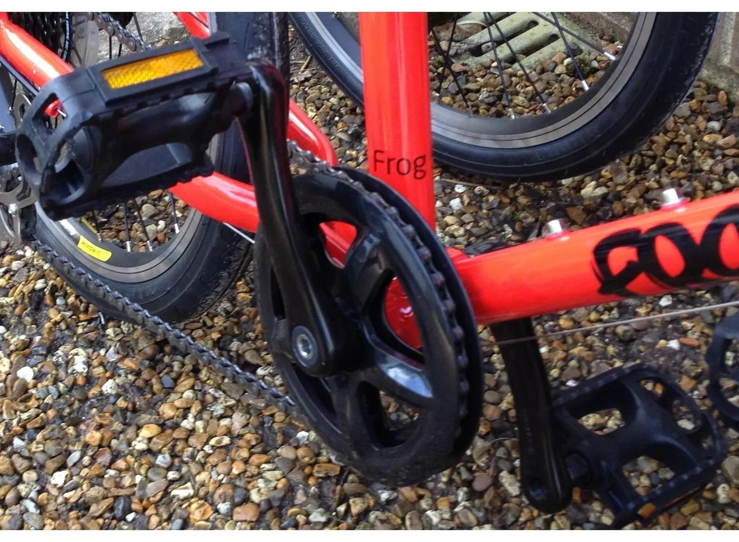 Frog Bikes 67/69 140 mm Kranksett