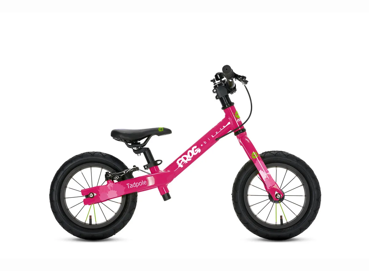 Frog Bikes Tadpole 12"Løpesykkel rosa