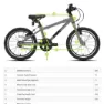 Frog Bikes Track 58 20´´ Landeveissykkel, Green, One Size, Barnesykkel