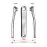 FSA Bosch Ck Ck-632/is Krankarm, Silver, 172.5mm