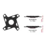 FSA Bosch Gen4 W0134 Edderkopp, Black, 104mm