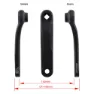 FSA Ck-745/jis Krankarm, Black, 165mm