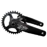 FSA Comet Press Direct Mount Megaexo Kranksett, Black, 170mm, 34t
