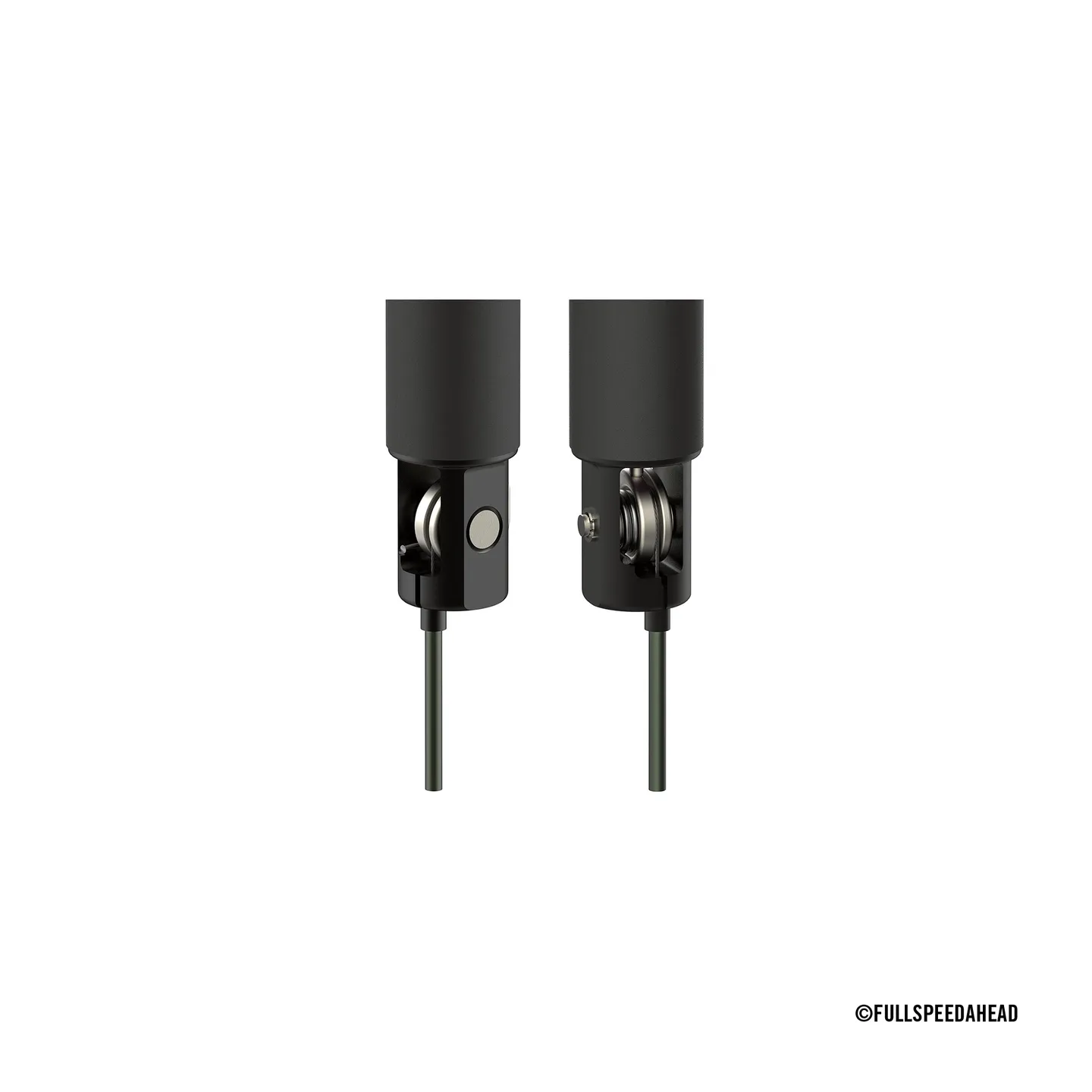 FSA Flowtron AGX Dropper Setepinne, Black, 263-363mm, 27.2mm