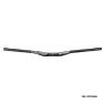 FSA Gradient Carbon Riser Terrengstyre, Black, 31.8mm, 800mm