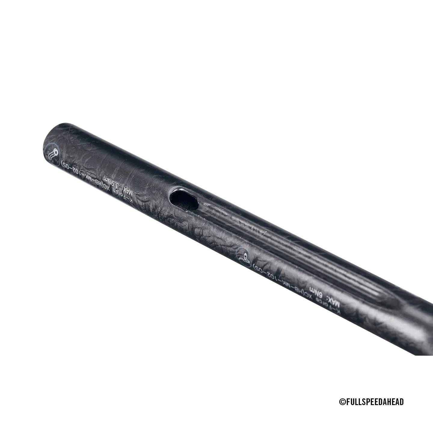 FSA KFX Carbon Riser Terrengstyre, Black / grey, 31.8mm, 700mm