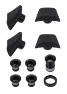 FSA SL-K ABS Drevbolter, Black, One Size