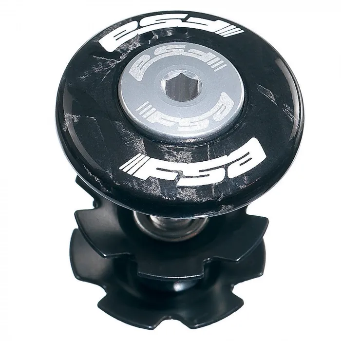 FSA Stjernemutter med Top Cap, Grey charbon, One Size