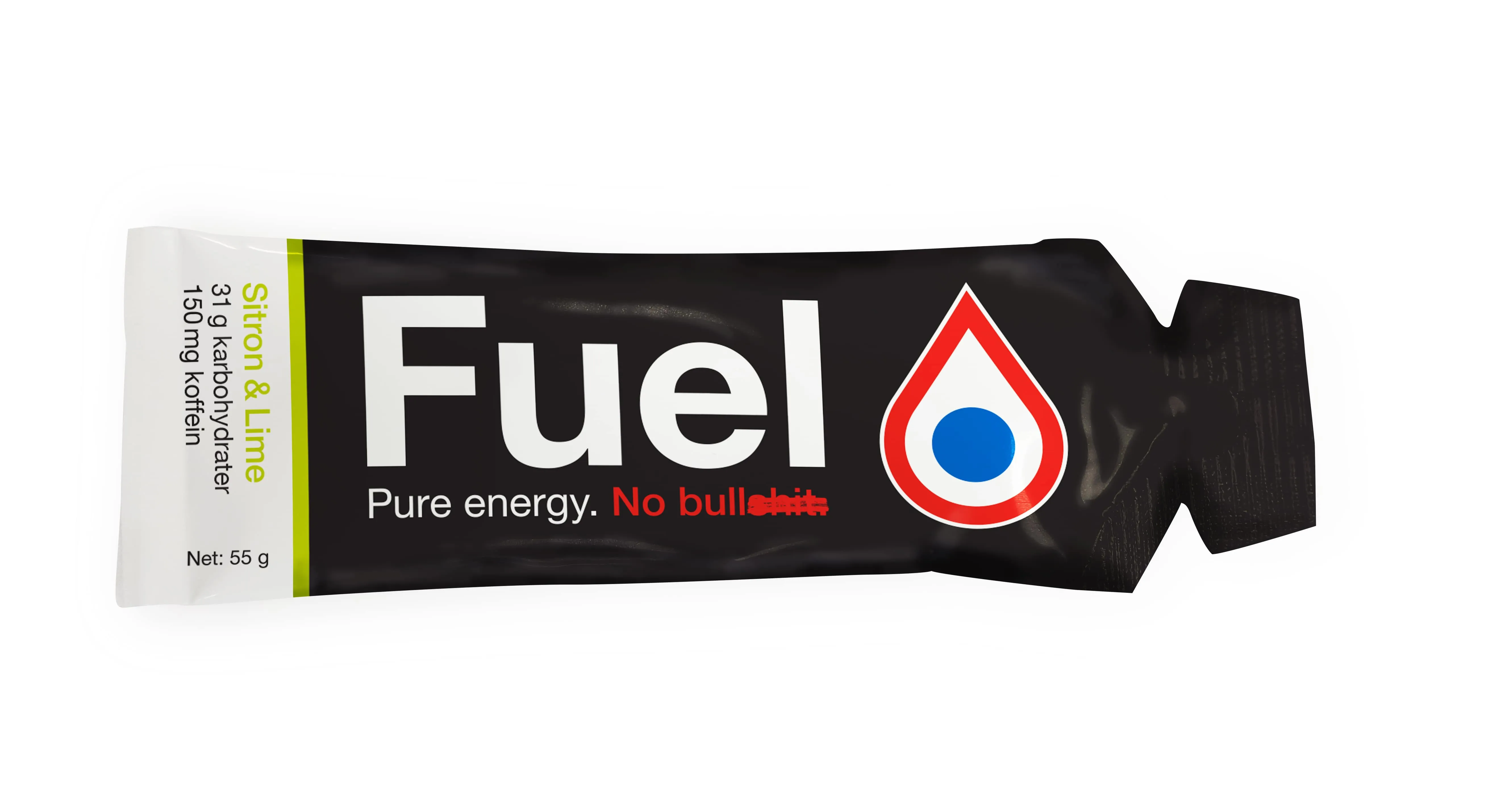 Fuel Of Norway Koffein Sitron og Lime Energigel 20 stk